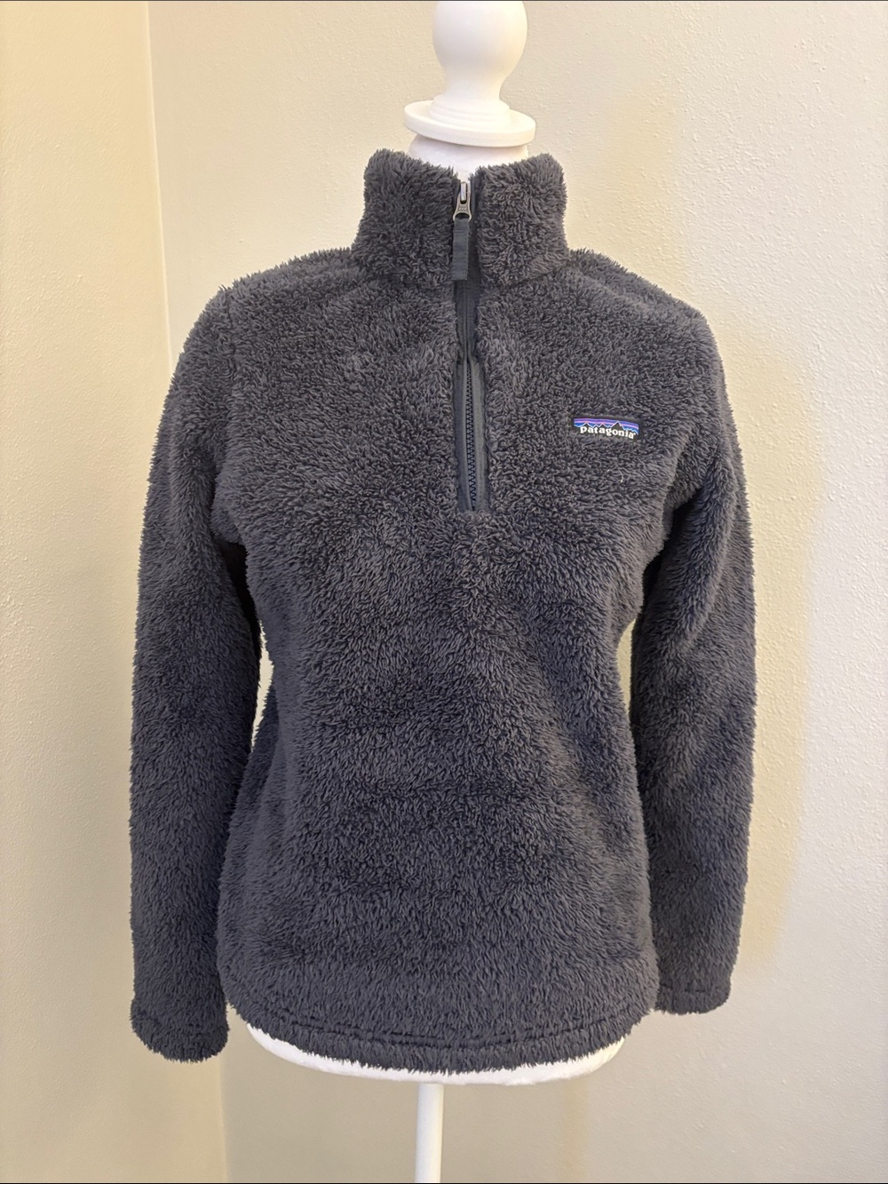 Patagonia Kids Gray Plush Sherpa Jacket